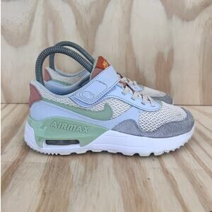 Nike-Air Max System -Skechers -White/Green -Kids Little Unisex -2.5Y -DQ0285-006